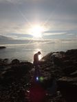 cobbeled beach in reykjavik