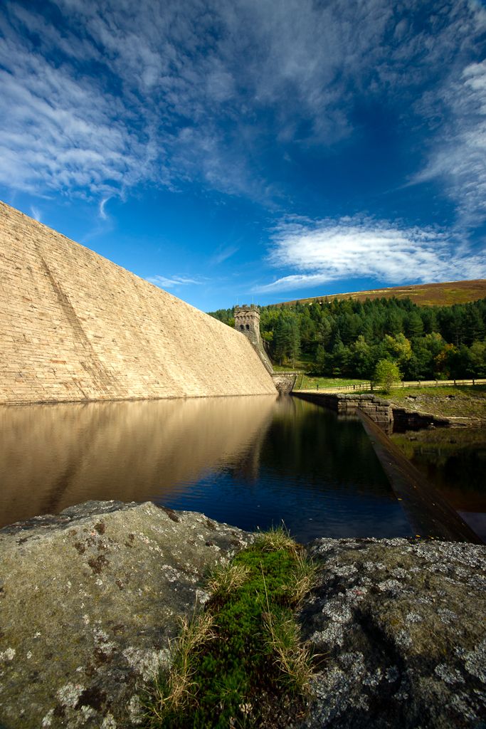 I've been to the Derwent dams in Derbyshire three times now and each time look in wonder.  The is where the famous Dambusters practiced they bombing runs so they could drop the bouncing bomb in World War II.