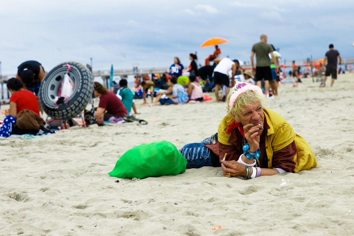 Tranche de vie : Plage de Coney Island Août 2014 (Sony Alpha 700)