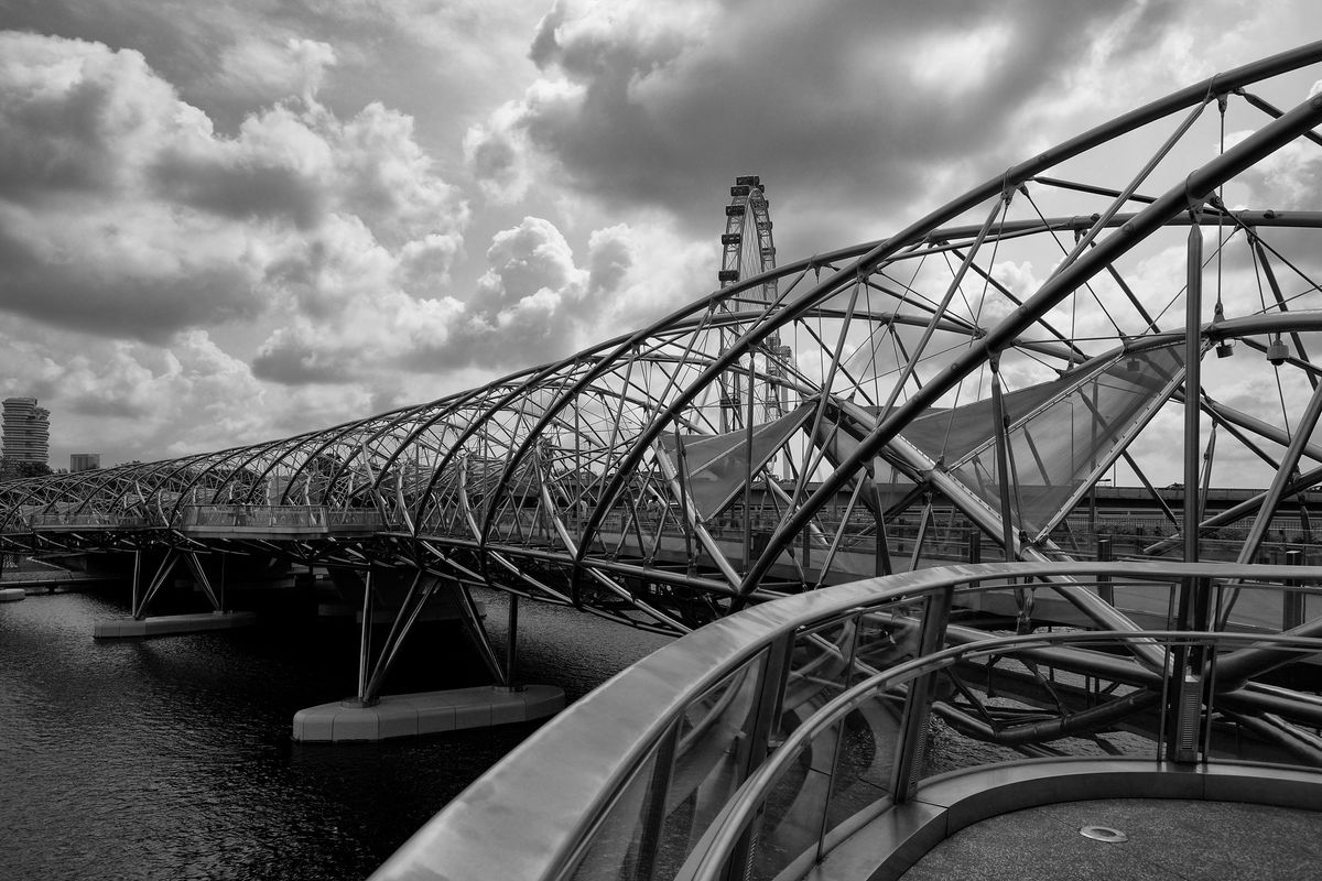 Gangway to Marina Bay Sand, Singapore