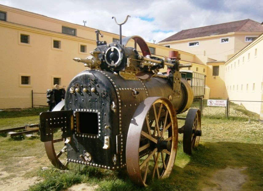 Locomotive at the Ushuaia Museum - Argentine 