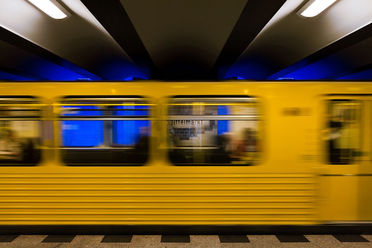 Spittelmarkt Bahnhof, Berlin.