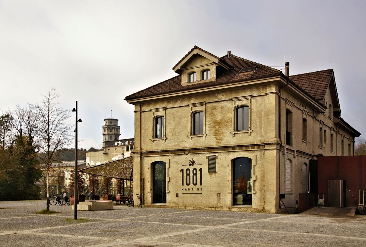 ex. kantine der fabrik....heute eine lebhafte gastro-welt für jegliche eventsveranstaltungenr