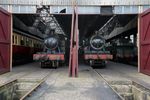 This was taken at the Great Western Railway museum Didcot Railway Center in Oxfordshire.  This is the main engine shed where a large number of the active locomotives are kept...I love being around the steam locomotives, carriages and buildings, they are such a rich resource of photographic material.