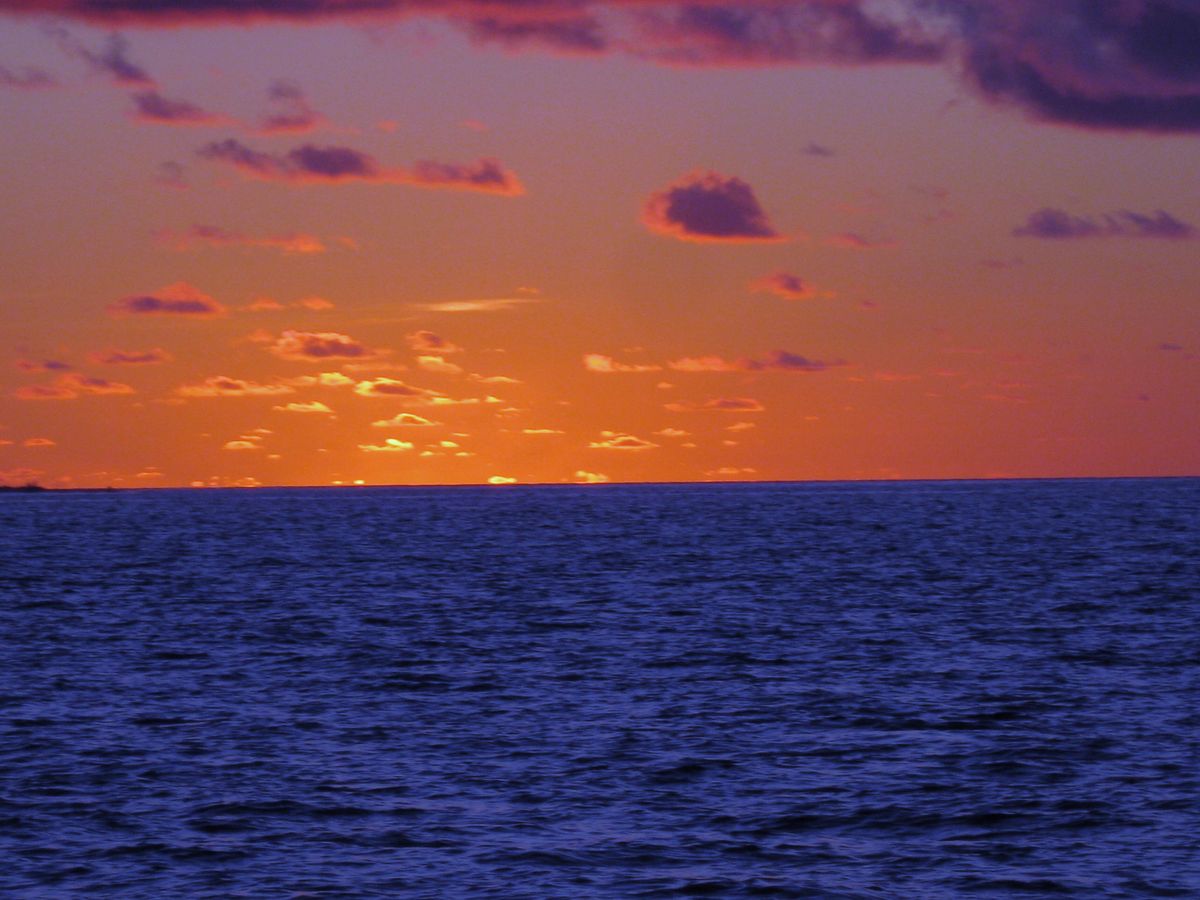 Sunset from Kuramathi, Maldives