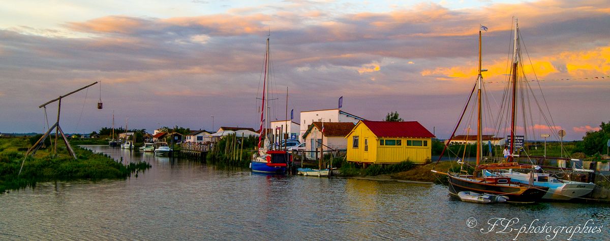 Port de Mornac sur Seudre en Charente Maritime